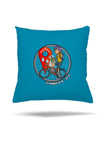 Cyklistický horoskop: Panna vankúš Blue Turquoise