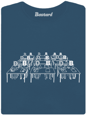 Cimrman: Debil, blbeček dámske tričko prémium Petrol Blue