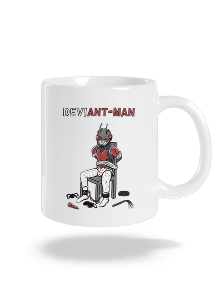 DeviAnt-man klasický hrnček White