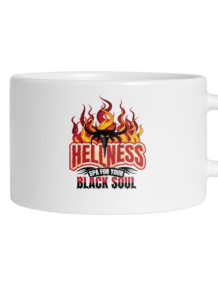 Hellness hrnček makronka White