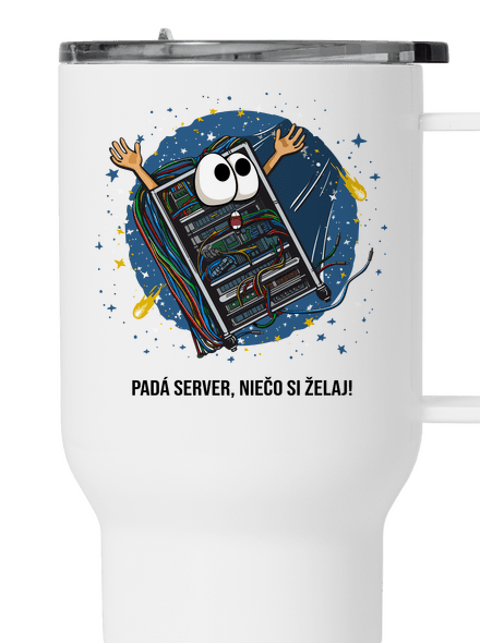 Padá server termohrnček White