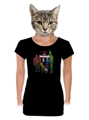 dámske tričko s lemom