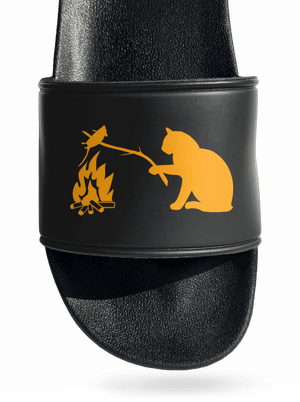 Mačka a myš šľapky Black