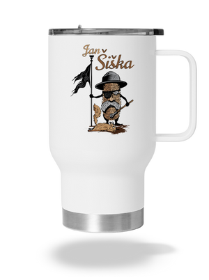 Jan Šiška termohrnček White
