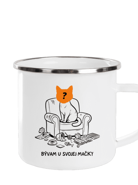 Bývam u svojej mačky plecháčik White