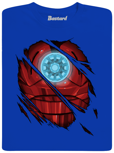Ironman detské tričko Royal Blue