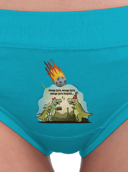 Mnoga ljeta dámske nohavičky Turquoise