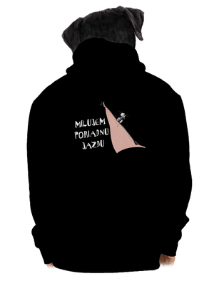 pánska mikina na zips