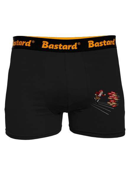 Zľavy! boxerky Black
