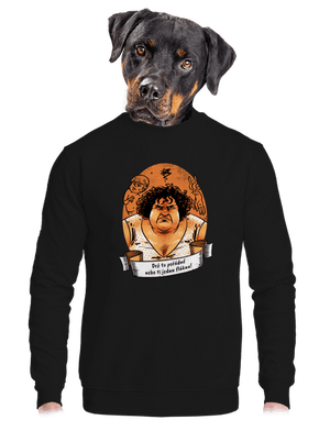 B14: Slunce seno jahody unisex mikina bez kapucne Black