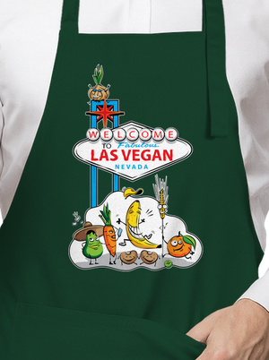 Las Vegan zástera Bottle Green