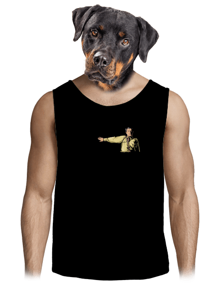 Volám sa pánske tielko Black