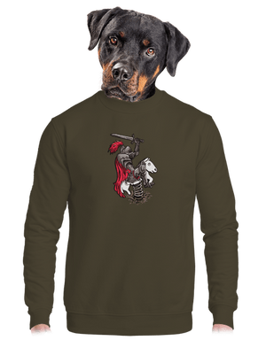 Rytier unisex mikina bez kapucne Urban Khaki