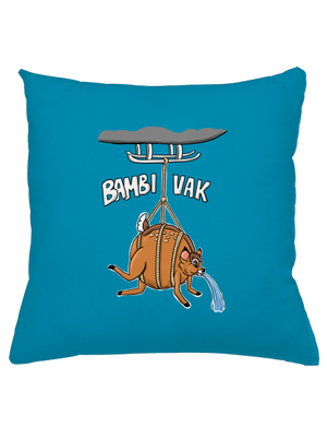 Bambi vak vankúš Blue Turquoise