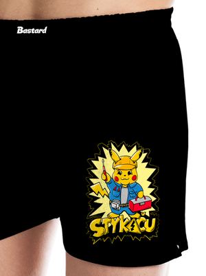 Stykaču pánske trenky Black