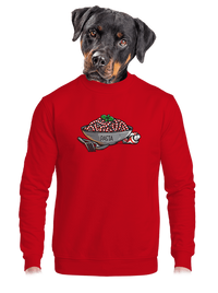 unisex mikina bez kapucne