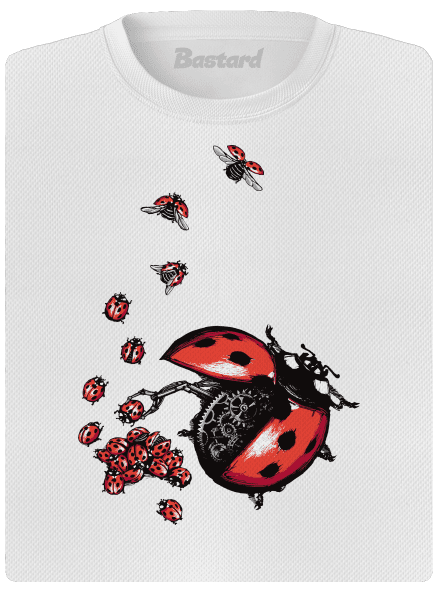 Ladybird Factory dámske športové tričko White