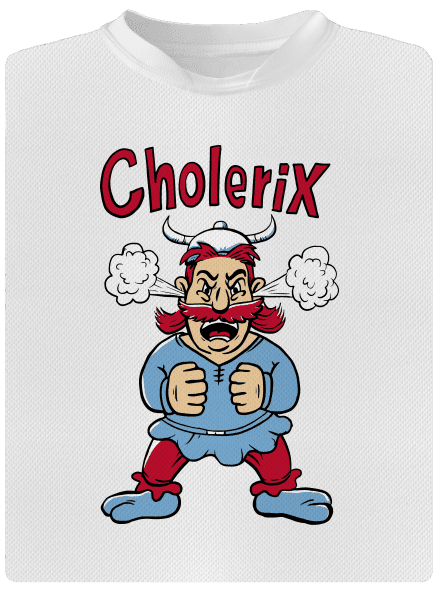 Cholerix detské športové tričko White