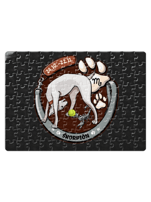 Psí horoskop: Škorpión puzzle White