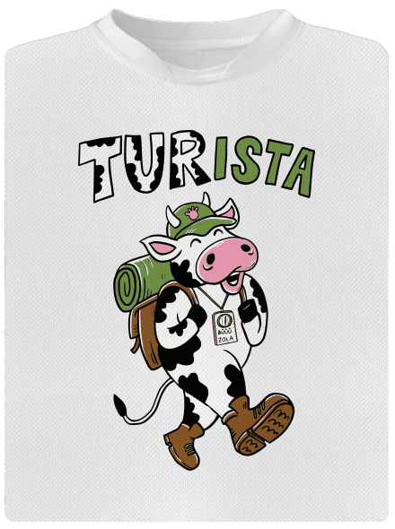 Tur na cestách detské športové tričko White