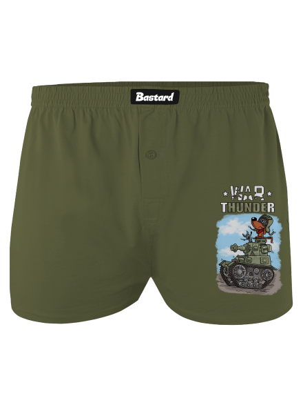War Hunde pánske trenky Khaki