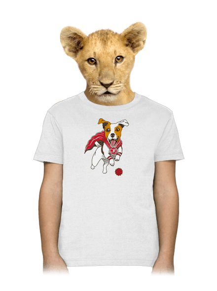 Jack Russell detské tričko White