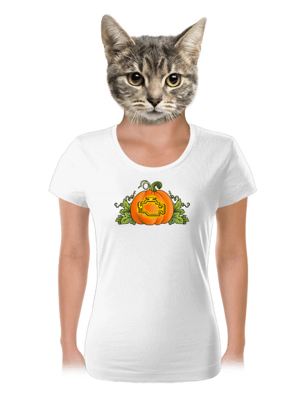 Strašidelný Halloween dámske tričko White
