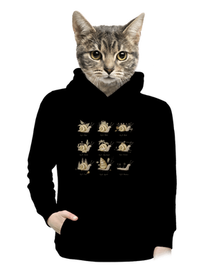 dámska mikina klokanka