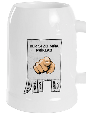 Ber si zo mňa príklad polliter White