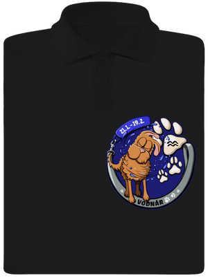 Psí horoskop: Vodnár pánska polokošeľa Black