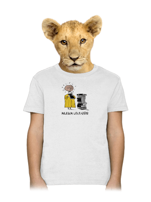 Milujem literatúru detské tričko White