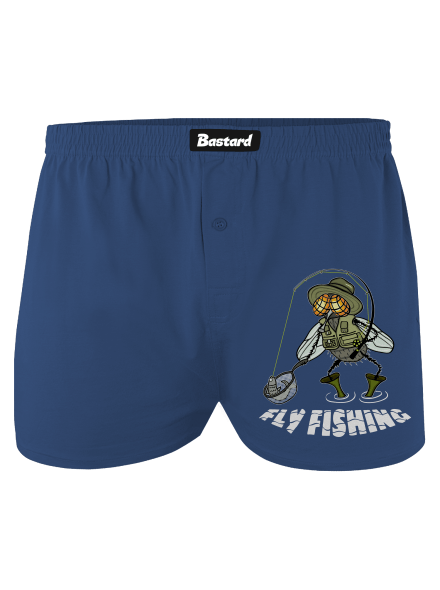 Fly fishing pánske trenky Blue
