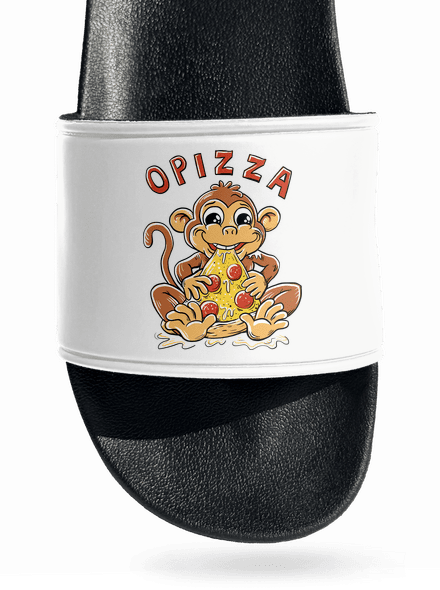 Opizza šľapky White