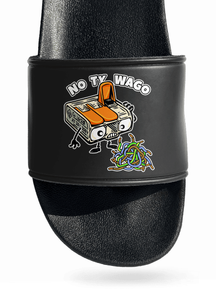 Wago svorka šľapky Black