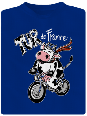 Tur de France pánske športové tričko Royal Blue Mal