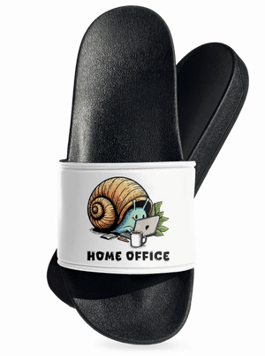 Slimákov home office šľapky White