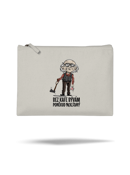 Neklidný bez kafe taštička Stracciatella