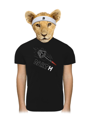 Dart(h) detské športové tričko Black