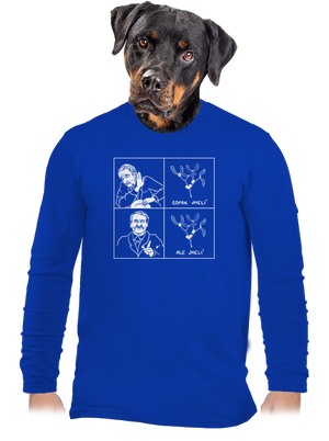 Cimrman: Copak jmelí pánske dlhý rukáv Royal Blue