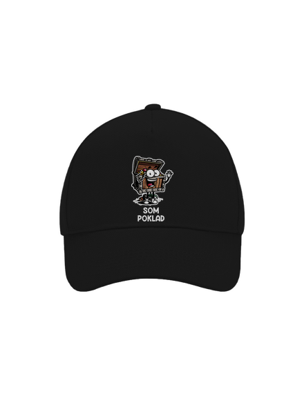 Som poklad šiltovka baseballka Black