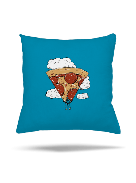 Pizzašutista vankúš Blue Turquoise