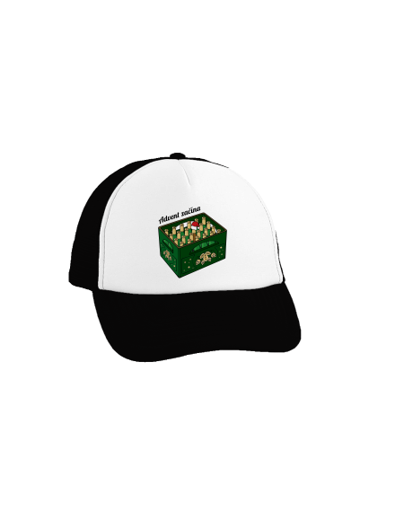 Advent začína šiltovka truckerka Black cap