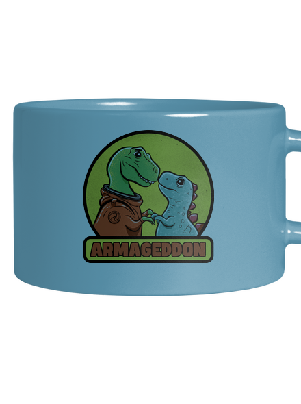 Armageddon hrnček makronka Blue Macaron