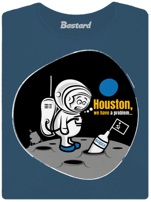 Máme problém dámske tričko prémium Petrol Blue