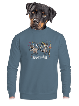 unisex mikina bez kapucne
