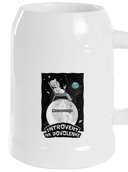 Introvert na dovolenke polliter White
