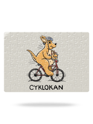 Cyklokan puzzle White