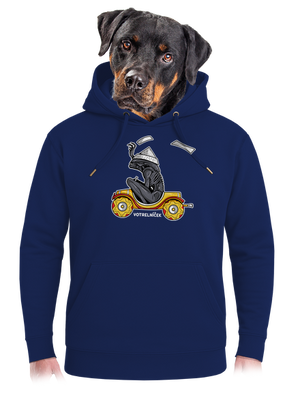 Votrelníček unisex mikina premium Navy