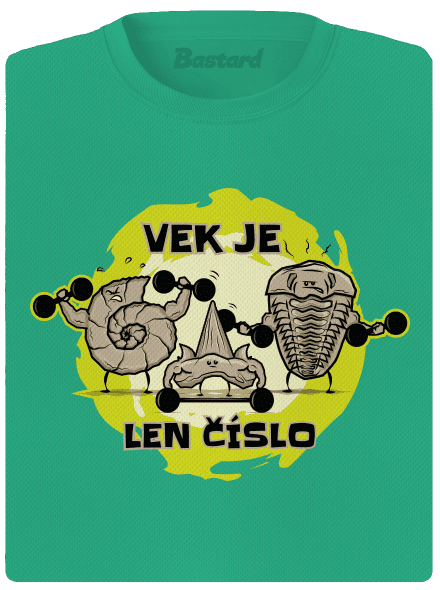 Vek je len číslo dámske športové tričko Mint Mal
