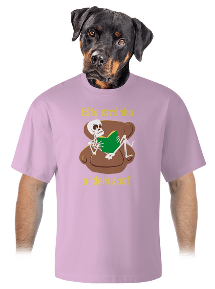 Ešte stránku unisex tričko oversized Orchid